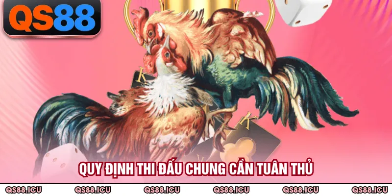 Quy định thi đấu chung cần tuân thủ
